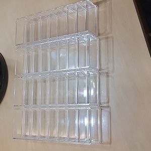 Acrylic drawer organizers